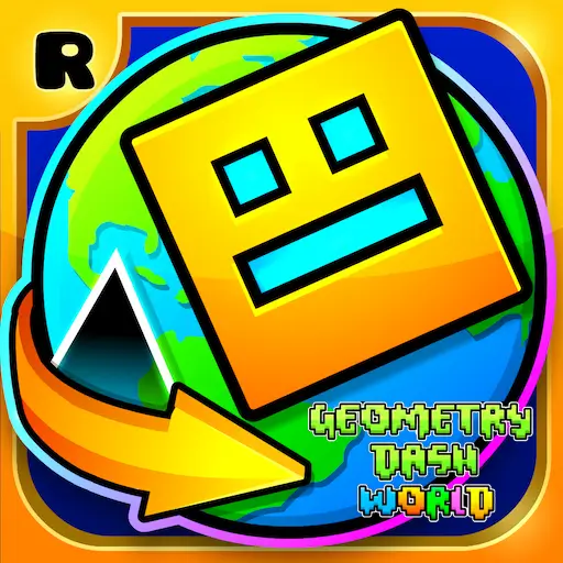 Geometry Dash World game cover image
